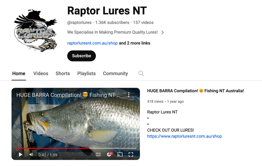 Check out our YouTube channel!