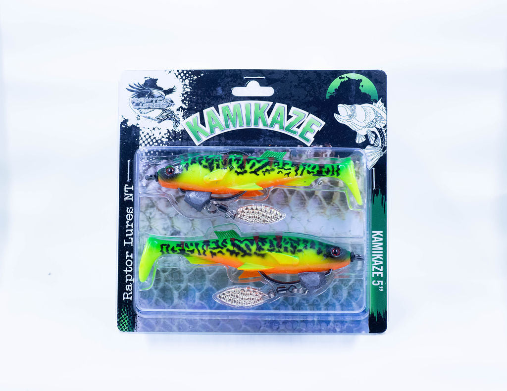 Kamikaze 5" Soft Plastics - Pack of 2
