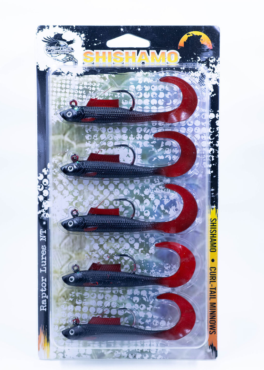 Shishamo Curl Tail Minnow - 5 piece pack