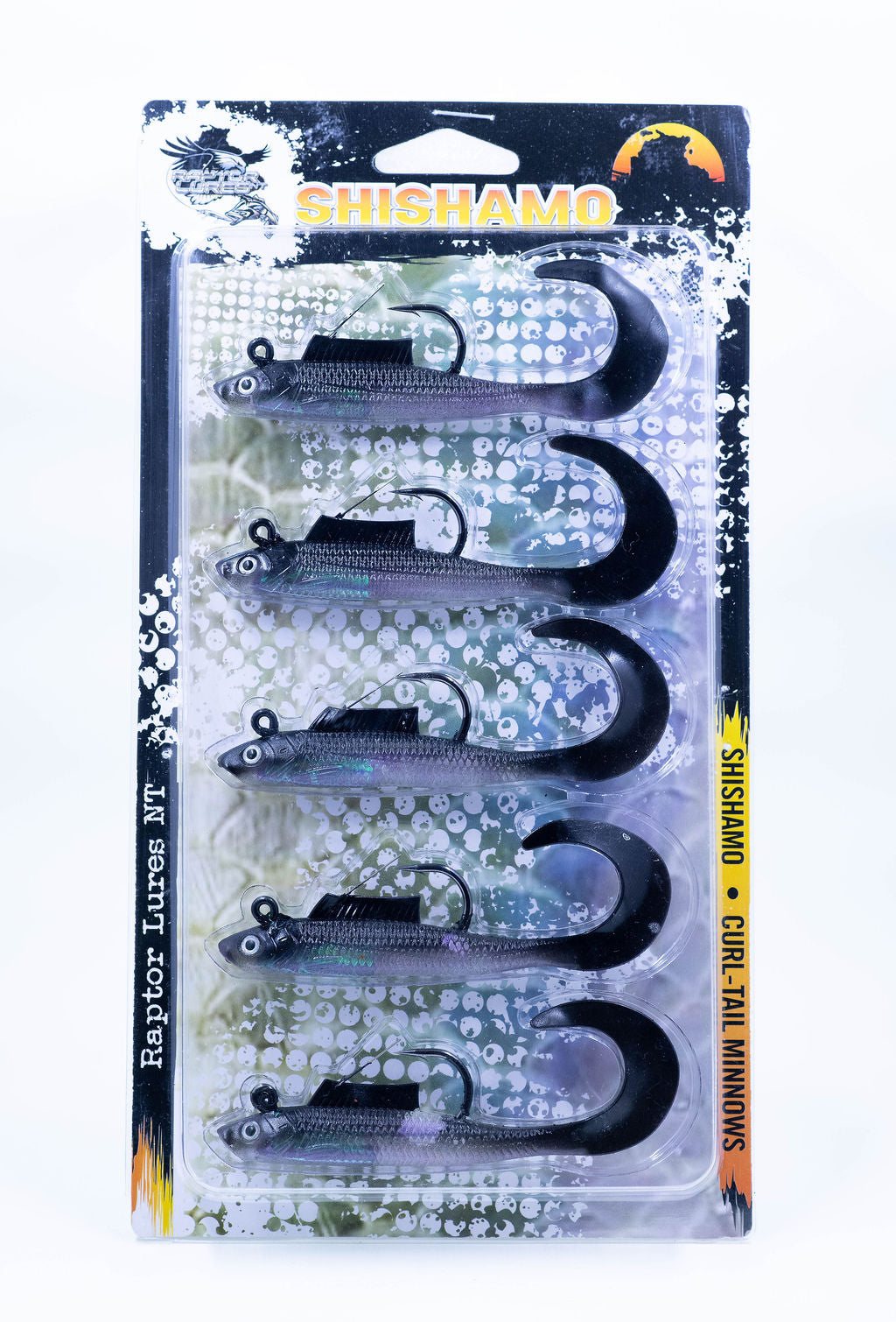 Shishamo Curl Tail Minnow - 5 piece pack