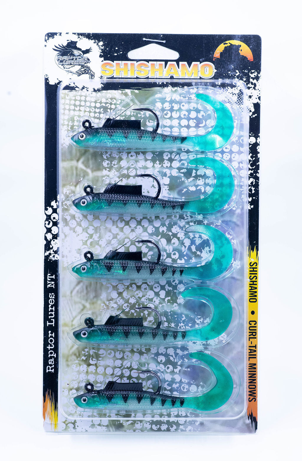 Shishamo Curl Tail Minnow - 5 piece pack
