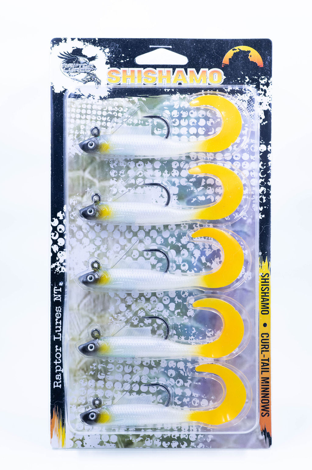 Shishamo Curl Tail Minnow - 5 piece pack