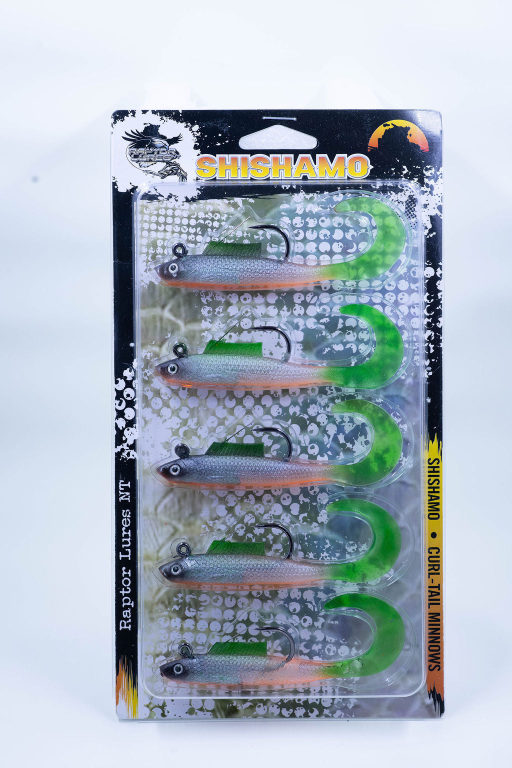 Shishamo Curl Tail Minnow - 5 piece pack