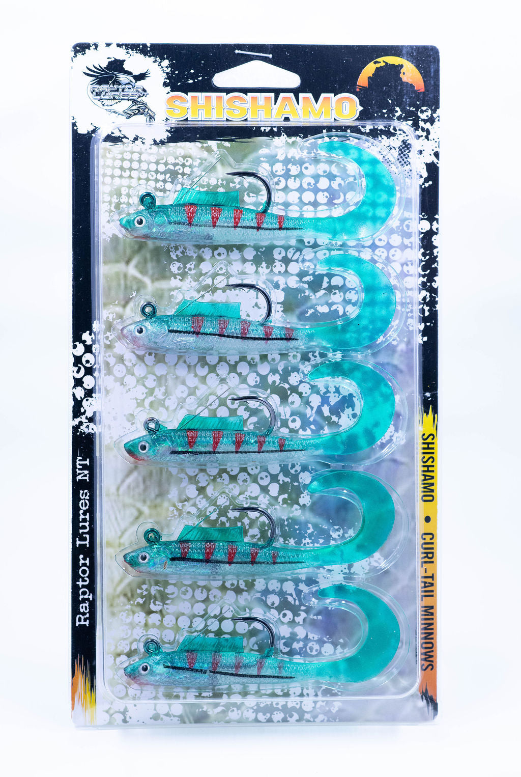 Shishamo Curl Tail Minnow - 5 piece pack