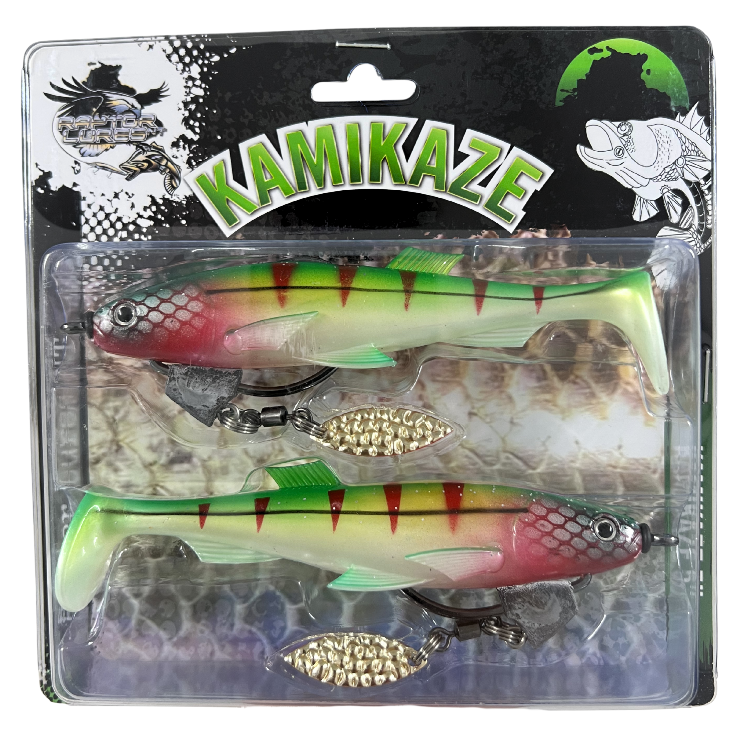 Kamikaze 5" Soft Plastics - Pack of 2