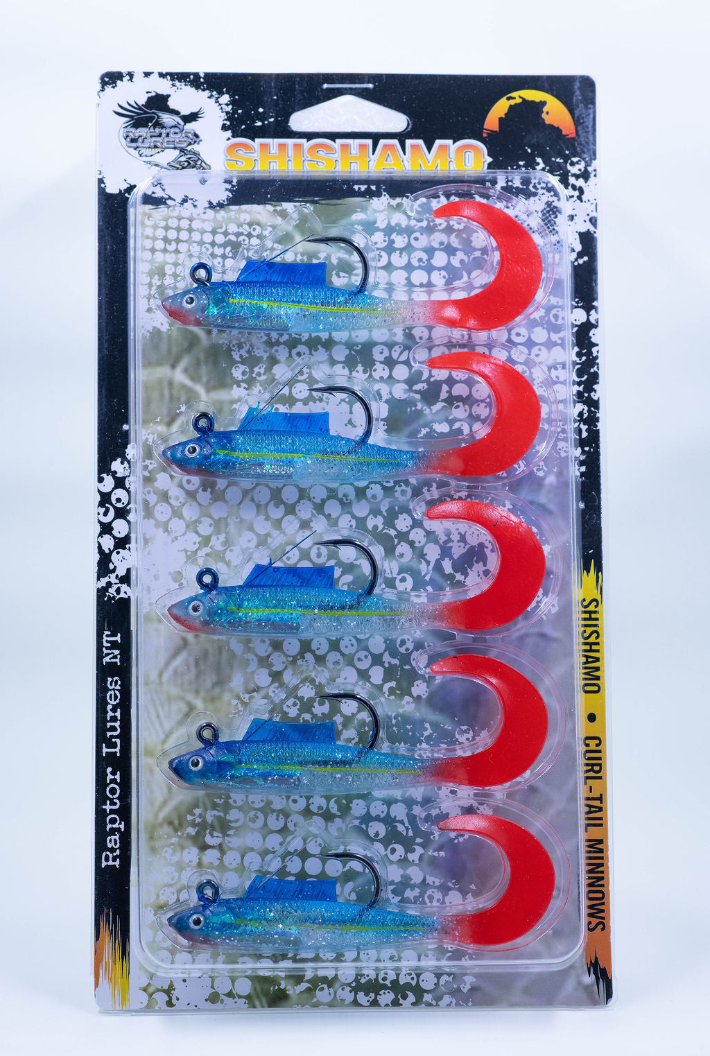 Shishamo Curl Tail Minnow - 5 piece pack