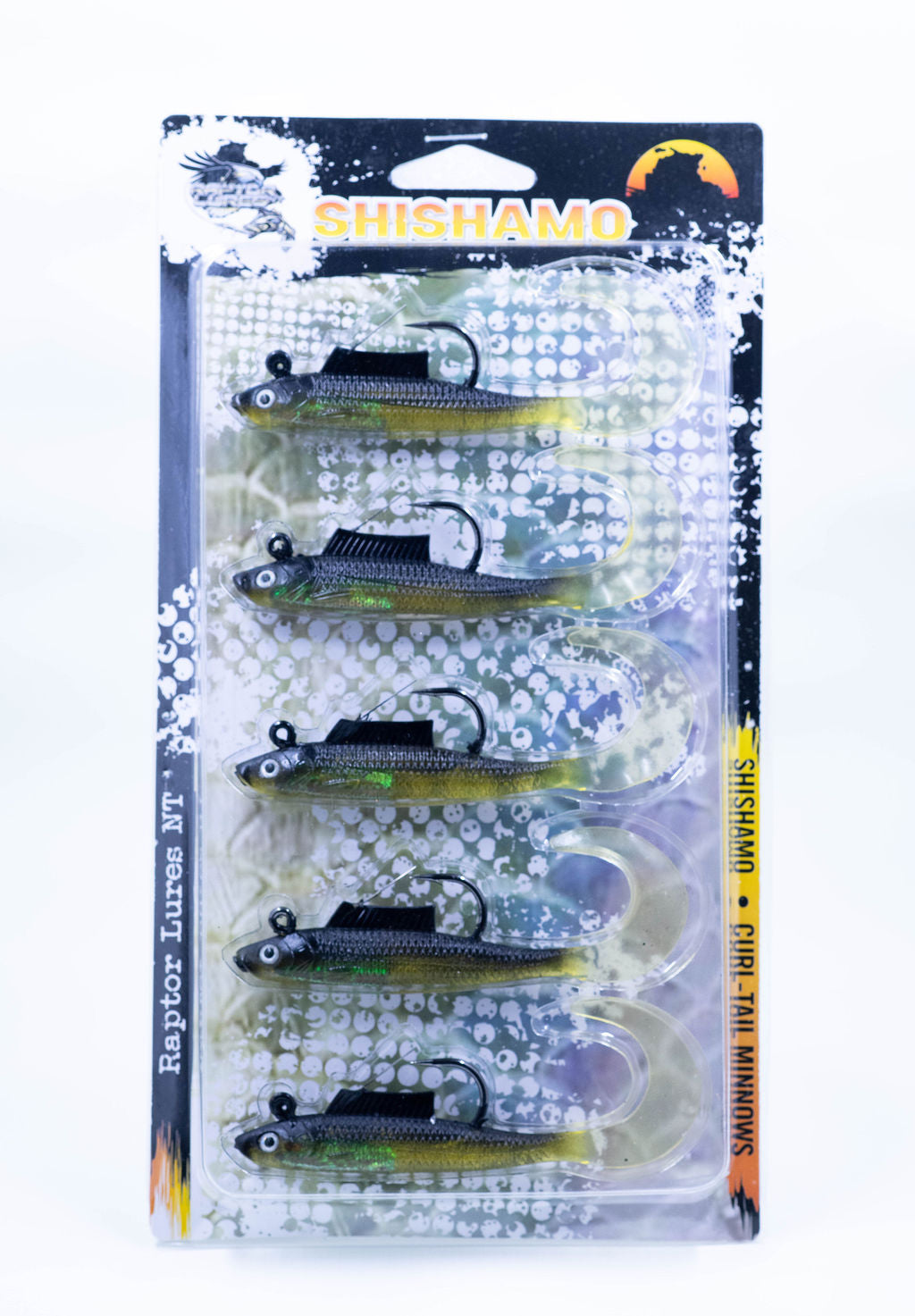 Shishamo Curl Tail Minnow - 5 piece pack