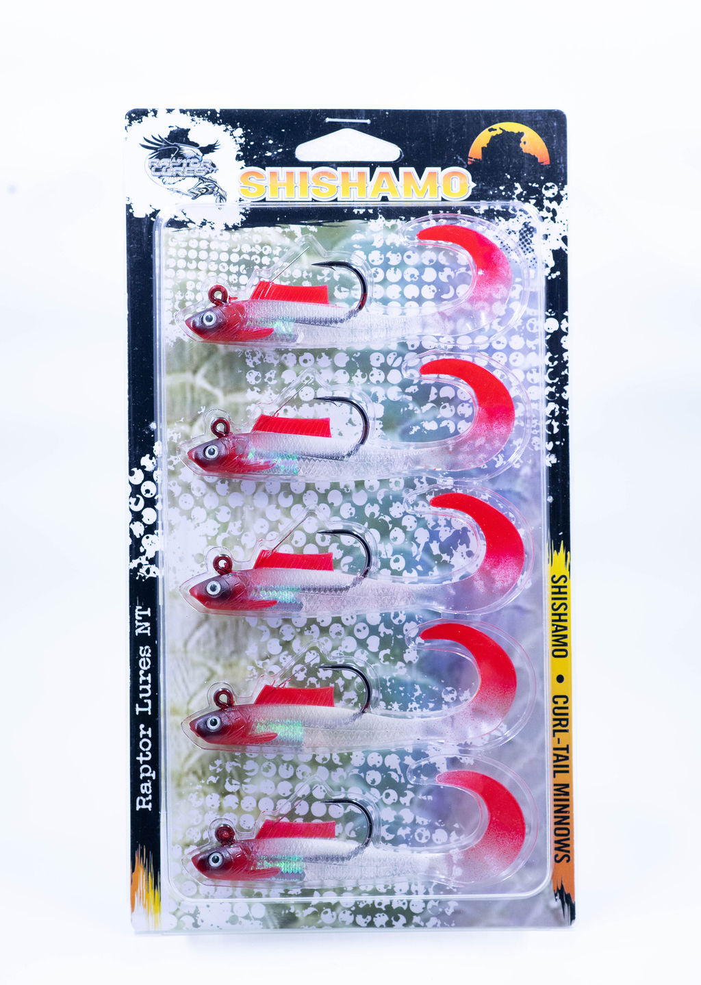 Shishamo Curl Tail Minnow - 5 piece pack