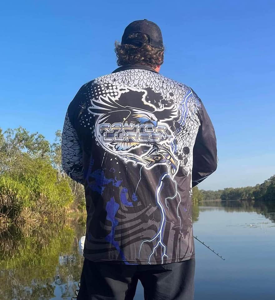 Adult - Long Sleeve Fishing Shirt - Black